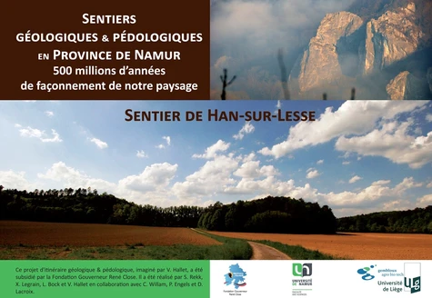 Sentiers géologiques et pédologiques en province de Namur - Sentier de Han-sur-Lesse
