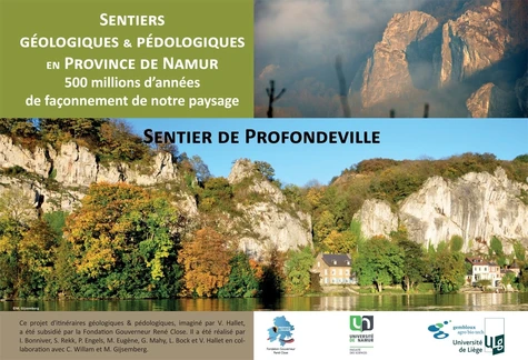 Sentiers géologiques et pédologiques en province de Namur - Sentier de Profondeville