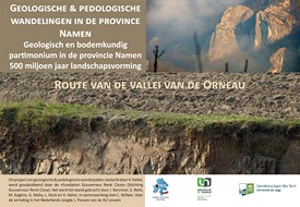 Route van de vallei van de Orneau - Geologische en pedologische Wandelingen in de provincie Namen