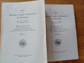 Actes du Deuxième Congrèqs International de Spéléologie - Bari, Lecce, Salerno; 5 - 12 octobre 1958  