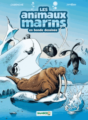 Les animaux marins en bande dessinée   Tome 4