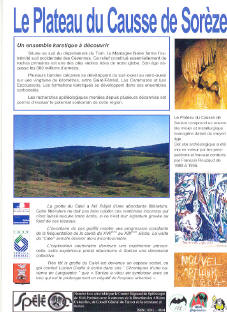 Le plateau des Causses à Sorèze (Tarn) - un ensemble karstique à découvrir