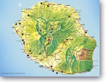Topo bloc - Escalade -  la Réunion