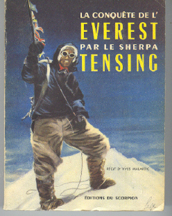 La conquête de l'Everest par le sherpa Tensing