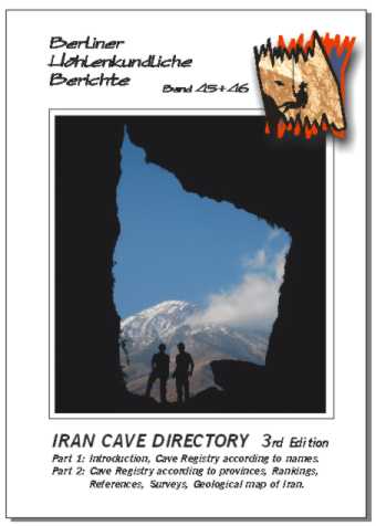 Iran Cave Directory 3nd Edition