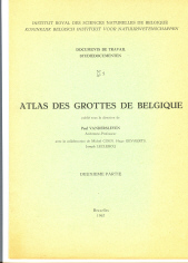 Atlas des grottes de Belgique - tome 2