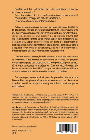 Souterrains et mottes castrales - Émergence et liens entre deux architectures de la France médiévale