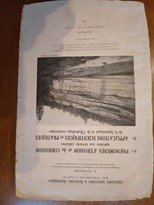 Phénomènes d'érosion et de corrosion spéciaux aus terrains calcaires, applications scintifiques et pratiques de la spéléologie et d' hydrologie souterraine