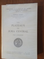 Les plateaux du Jura central - Etude Morphogénétique
