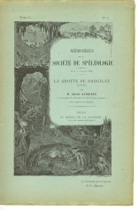 La grotte de Dargilan (Lozère) - Spelunca  Mémoire n° 5