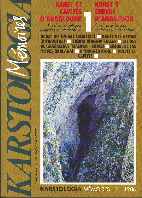 Karst et cavités d'Andalousie: Cordillères bétiques centrales et occidentales. (Karstologia mémoires N° 1)
