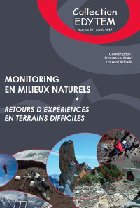  Monitoring en milieux naturels : Retours d'expériences en milieu difficiles - Coll Edytem N°19