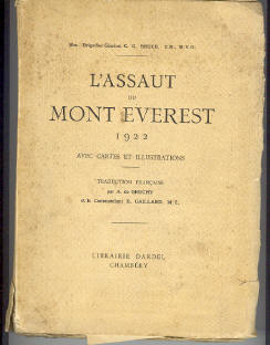 L'assaut du Mont Everest 1922