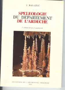 Spéléologie du Département de l'Ardèche