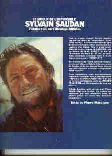 Sylvain Saudan, le skieur de l'impossible: Victoire à ski sur l'Hymalaya, 8068 m