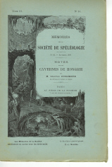 Notes sur les cavernes de Hongrie - Spelunca  Mémoire n° 16