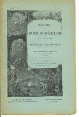 Les cavernes praticables dans la craie du bassin de Paris - Spelunca  Mémoire n° 25