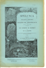 Les cavernes de Majorque - Spelunca  Mémoire n° 32