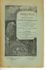 Les cavernes et les cours d'eau souterrains des Mendip-Hills - Spelunca  Mémoire n° 39