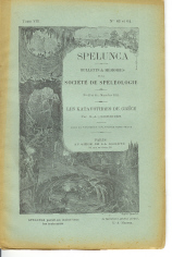 Les Katavothres de Grèce - Spelunca  Mémoire n° 63 - 64