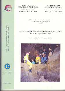 Actes des Journées de Spéléologie Scientifique - Han s/Lesse 1997 - 2000
