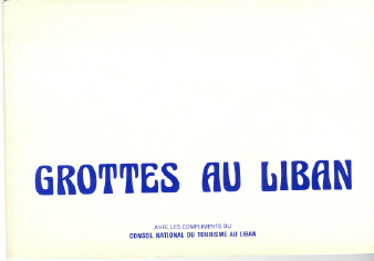 Grottes au Liban