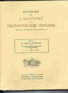 La grotte d'Isturitz  - III Les Solutréens, les Aurignaciens et les Moustériens