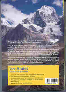 Les Andes: guide d'alpinisme  (2è édition revue et mise à jour)